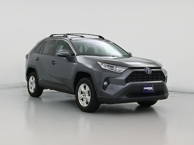Gray 2021 Toyota RAV4 Hybrid XLE