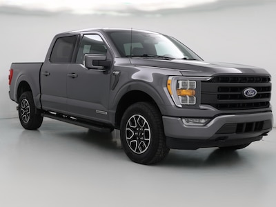 Gray 2022 Ford F150 Lariat