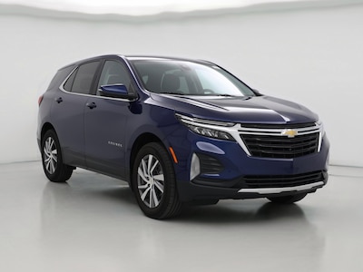 Blue 2022 Chevrolet Equinox LT