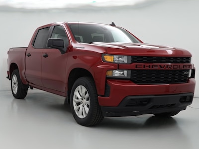 Red 2022 Chevrolet Silverado 1500 LTD Custom