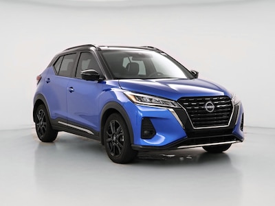 Blue 2023 Nissan Kicks SR