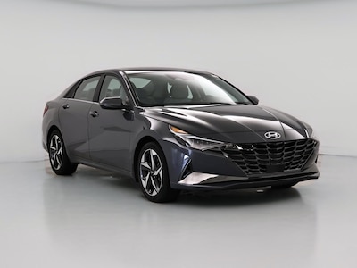 Gray 2023 Hyundai Elantra Limited