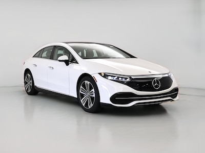 White 2022 Mercedes-Benz EQS450+