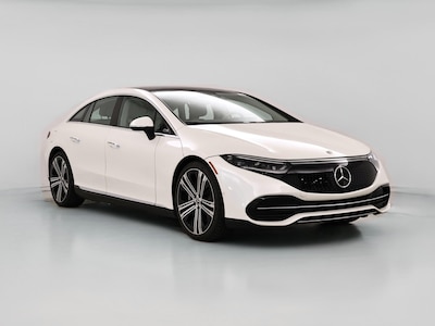 White 2022 Mercedes-Benz EQS450+