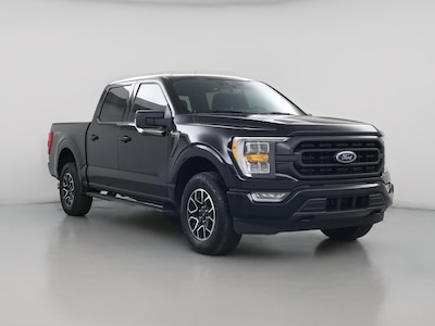 Black 2022 Ford F150 XLT