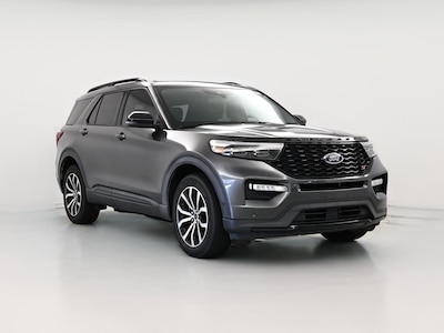 Gray 2020 Ford Explorer ST