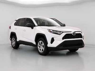 White 2023 Toyota RAV4 LE