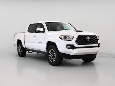 White 2020 Toyota Tacoma TRD Sport