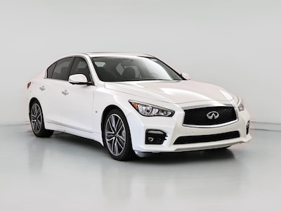 White 2015 Infiniti Q50 S