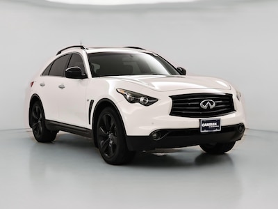 White 2016 Infiniti QX70