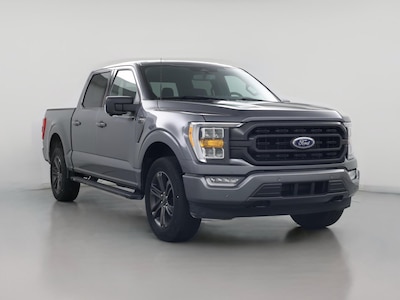 Gray 2022 Ford F150 XLT