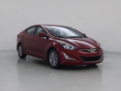Red 2014 Hyundai Elantra SE