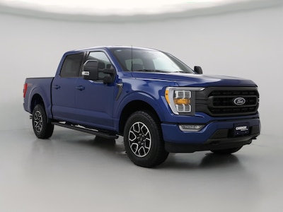 Blue 2023 Ford F150 XLT