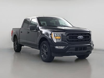 Black 2022 Ford F150 XLT