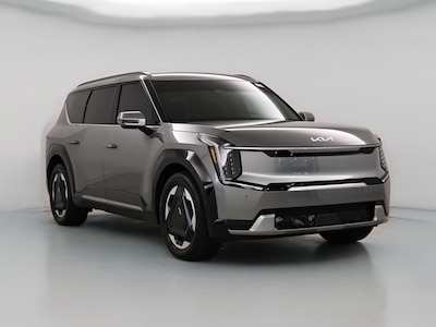 Gray 2024 Kia EV9 Land