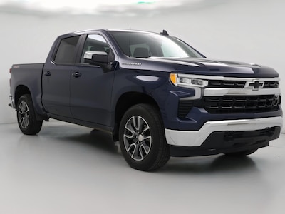Blue 2022 Chevrolet Silverado 1500 LT