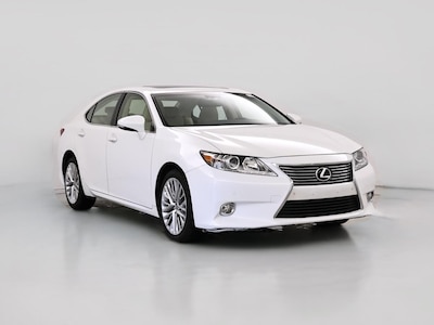 White 2015 Lexus ES 350