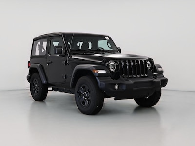 Black 2023 Jeep Wrangler Sport