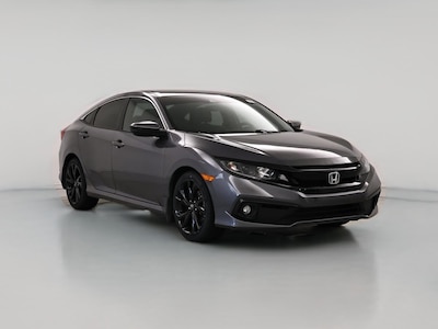 Gray 2020 Honda Civic Sport