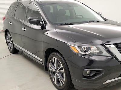 Black 2020 Nissan Pathfinder Platinum