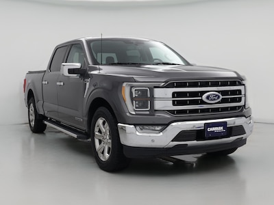 Gray 2022 Ford F150 Lariat