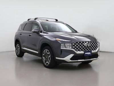 Gray 2022 Hyundai Santa Fe Hybrid SEL Premium