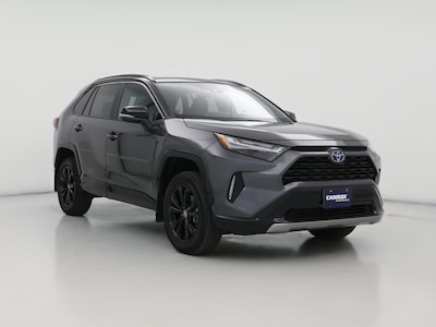 Black 2022 Toyota RAV4 Hybrid XSE