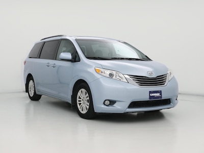 Blue 2015 Toyota Sienna XLE