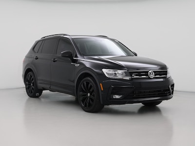 Black 2021 Volkswagen Tiguan SE R-Line Black