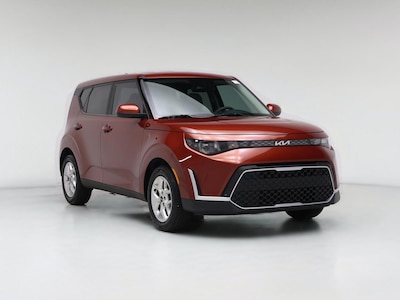 Orange 2023 Kia Soul LX
