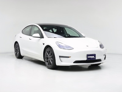 White 2021 Tesla Model 3 Standard Range Plus