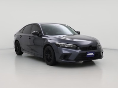 Black 2023 Honda Civic LX