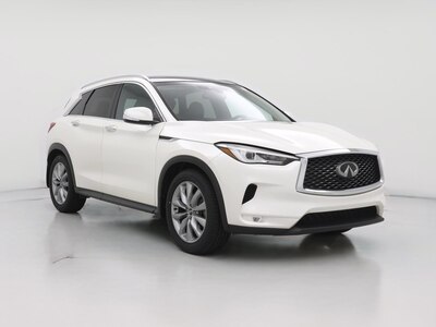 White 2019 Infiniti QX50 Luxe