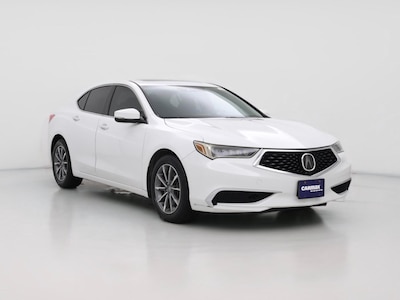 White 2020 Acura TLX Technology