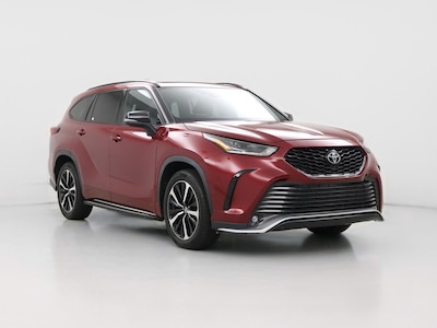 Red 2021 Toyota Highlander XSE