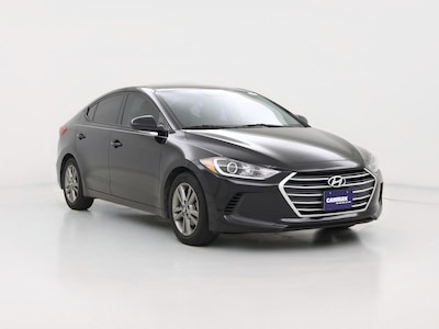 Black 2018 Hyundai Elantra SEL