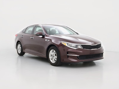 Red 2018 Kia Optima LX