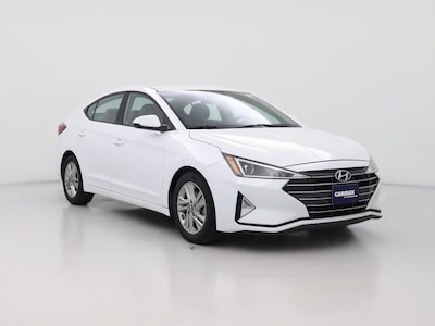 White 2019 Hyundai Elantra SEL