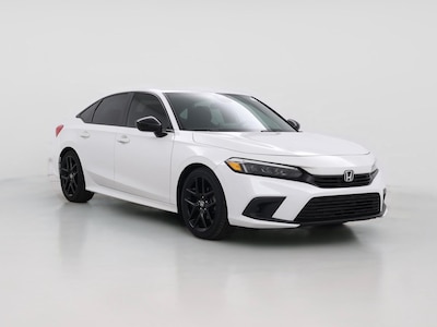 White 2022 Honda Civic Sport