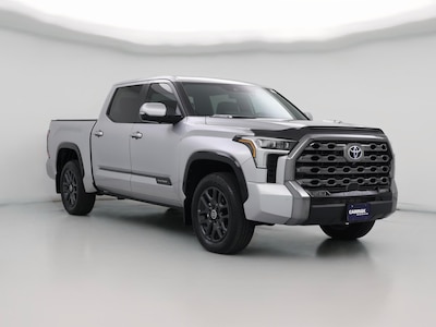 Silver 2024 Toyota Tundra Hybrid Platinum