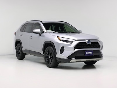 Silver 2022 Toyota RAV4 Hybrid SE