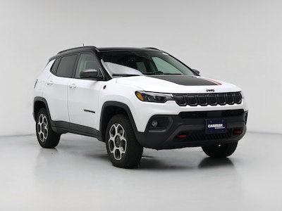 White 2022 Jeep Compass Trailhawk