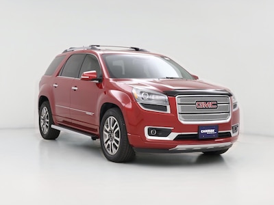 Red 2013 GMC Acadia Denali