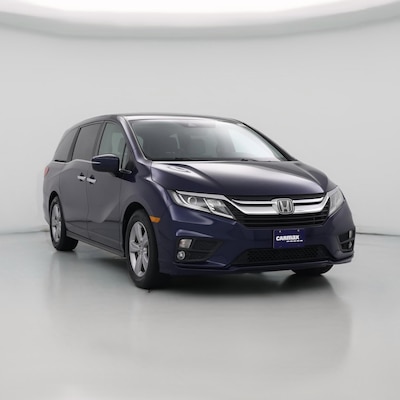 Blue 2019 Honda Odyssey EX-L