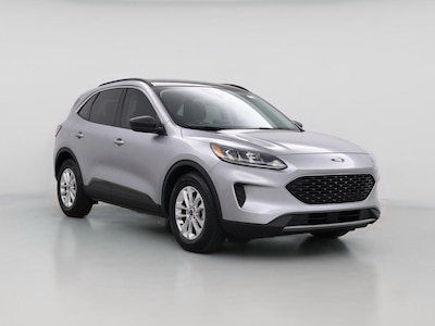 Silver 2022 Ford Escape Hybrid SE