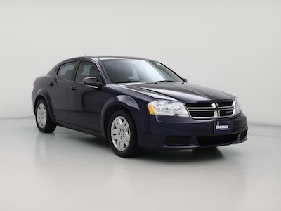 Blue 2014 Dodge Avenger SE