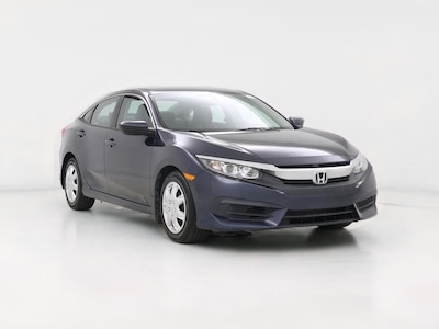 Blue 2018 Honda Civic LX