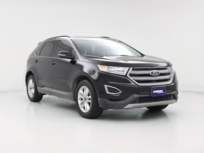 Black 2017 Ford Edge SEL