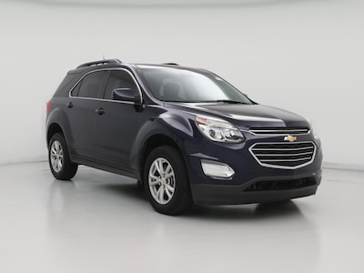 Blue 2017 Chevrolet Equinox LT
