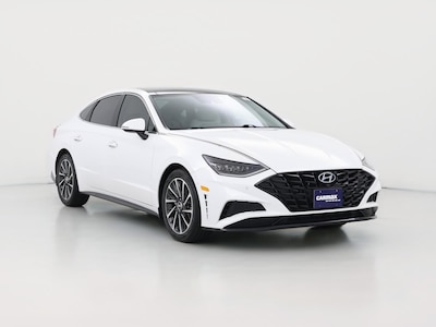 White 2022 Hyundai Sonata Limited